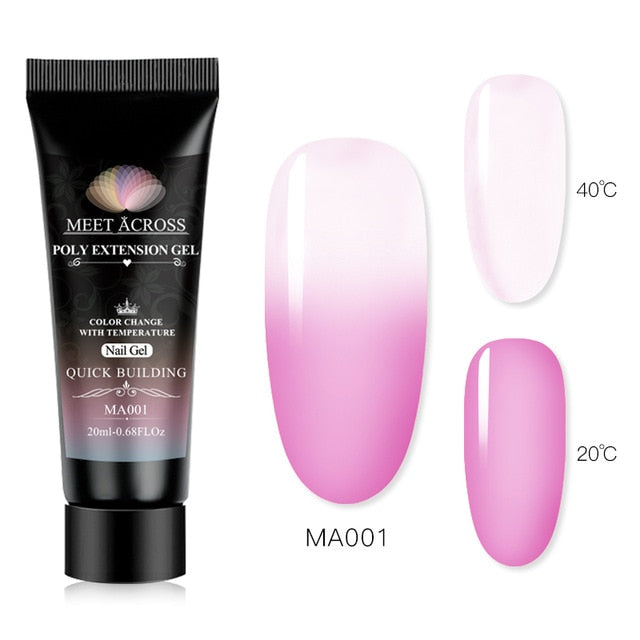Nail Acrylic Poly UV Gel