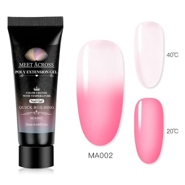 Nail Acrylic Poly UV Gel