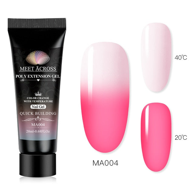 Nail Acrylic Poly UV Gel