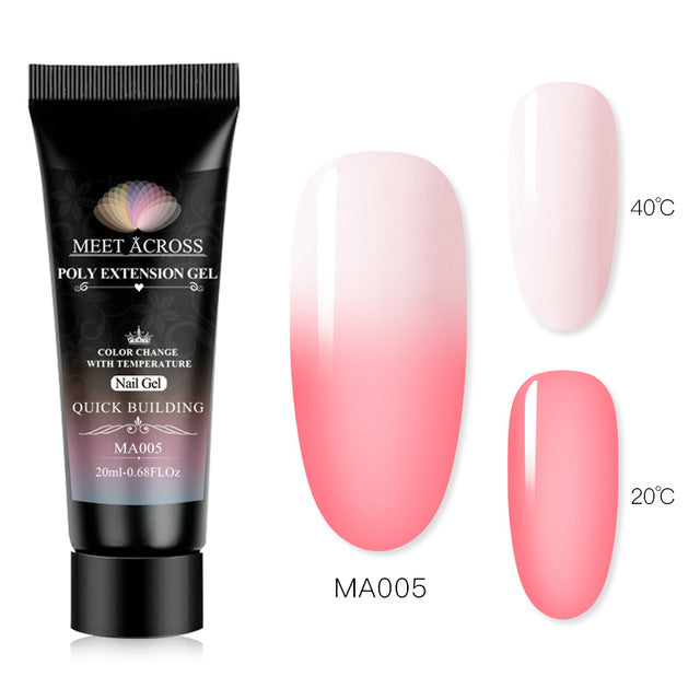 Nail Acrylic Poly UV Gel