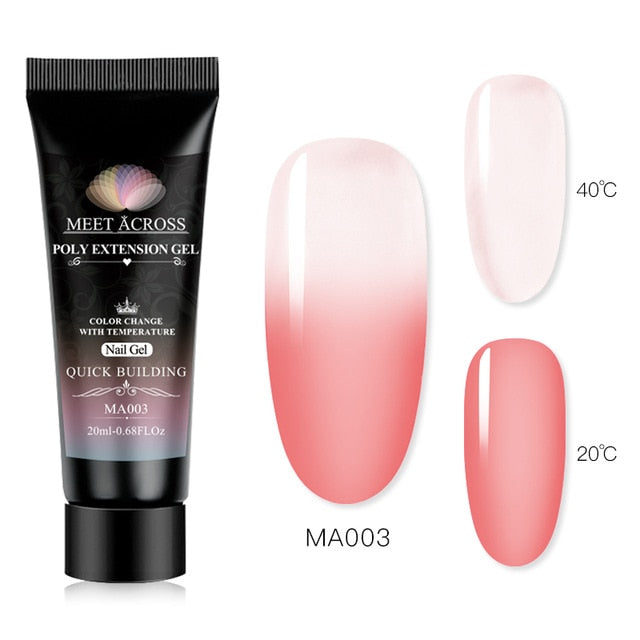 Nail Acrylic Poly UV Gel
