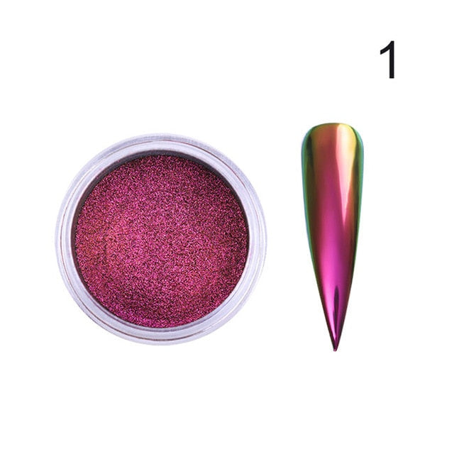 Chameleonic Mirror Nail Glitters