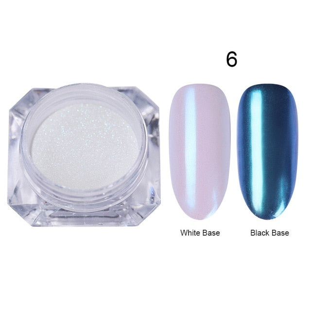 Chameleonic Mirror Nail Glitters