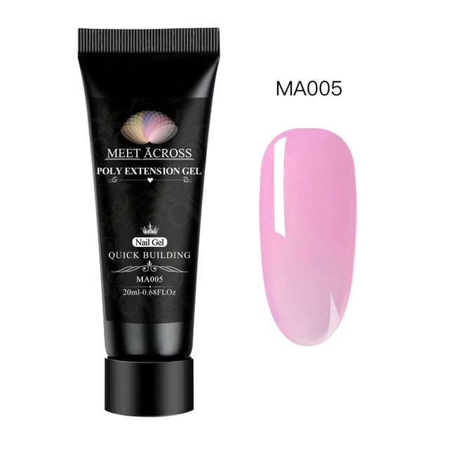 Nail Acrylic Poly UV Gel